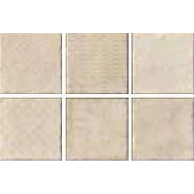 Ceramica Fioranese Heritage HE1MINI Mini Ivory Декор 15,25x15,25 см, Италия, под камень  - фото 1