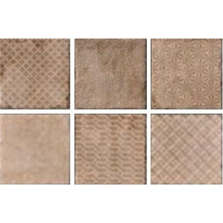 Ceramica Fioranese Heritage HE2MINI Mini Beige Декор 15,25x15,25 см, Италия, под камень  - фото 1