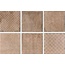 Ceramica Fioranese Heritage HE2MINI Mini Beige Декор 15,25x15,25 см, Италия, под камень  - фото 1