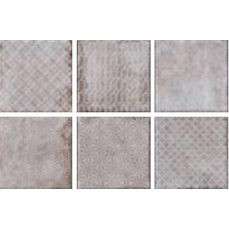 Ceramica Fioranese Heritage HE3MINI Mini Grey Декор 15,25x15,25 см, Италия, под камень  - фото 1