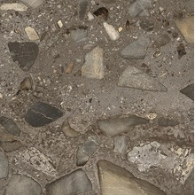 Ceramica Fioranese I Ciottoli LMS600L Sassi Antracite Levigato Matt Керамогранит 60,4x60,4 см, Италия, терраццо - фото 1 - фото 1