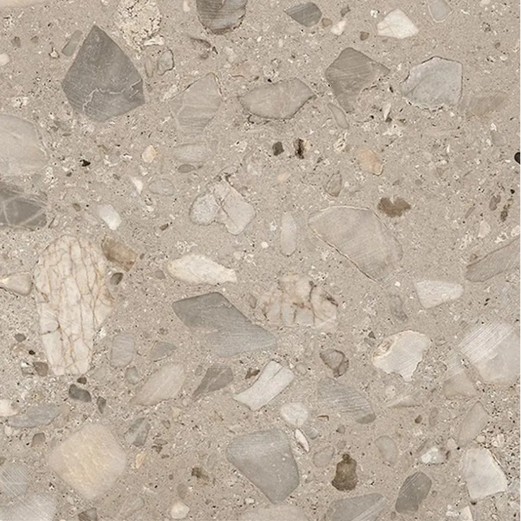 Ceramica Fioranese I Ciottoli LMS603L Sassi Grigio Levigato Matt Керамогранит 60,4x60,4 см, Италия, терраццо - фото 1 Ceramica Fioranese I Ciottoli LMS603L Sassi Grigio Levigato Matt Керамогранит 60,4x60,4 см, Италия, терраццо - фото 1