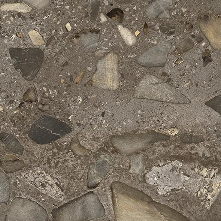 Ceramica Fioranese I Ciottoli LMS900L Sassi Antracite Levigato Matt Керамогранит 90,6x90,6 см, Италия, терраццо - фото 1 Ceramica Fioranese I Ciottoli LMS900L Sassi Antracite Levigato Matt Керамогранит 90,6x90,6 см, Италия, терраццо - фото 1