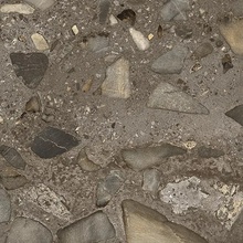 Ceramica Fioranese I Ciottoli LMS300L Sassi Antracite Levigato Керамогранит 30,2x30,2 см, Италия, терраццо - фото 1 - фото 1