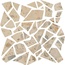 Ceramica Fioranese I Ciottoli LMS2MS Palladiana Sassi Beige Mix Мозаика 30,2x30,2 см, Италия, под мозаику - фото 1
