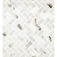Ceramica Fioranese Marmorea 2 mm5MS2L Breccia White Lisca Мозаика 30x32 см, Италия, под мрамор - фото 1