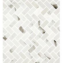Ceramica Fioranese Marmorea 2 mm5MS2L Breccia White Lisca Мозаика 30x32 см, Италия, под мрамор - фото 1 - фото 1