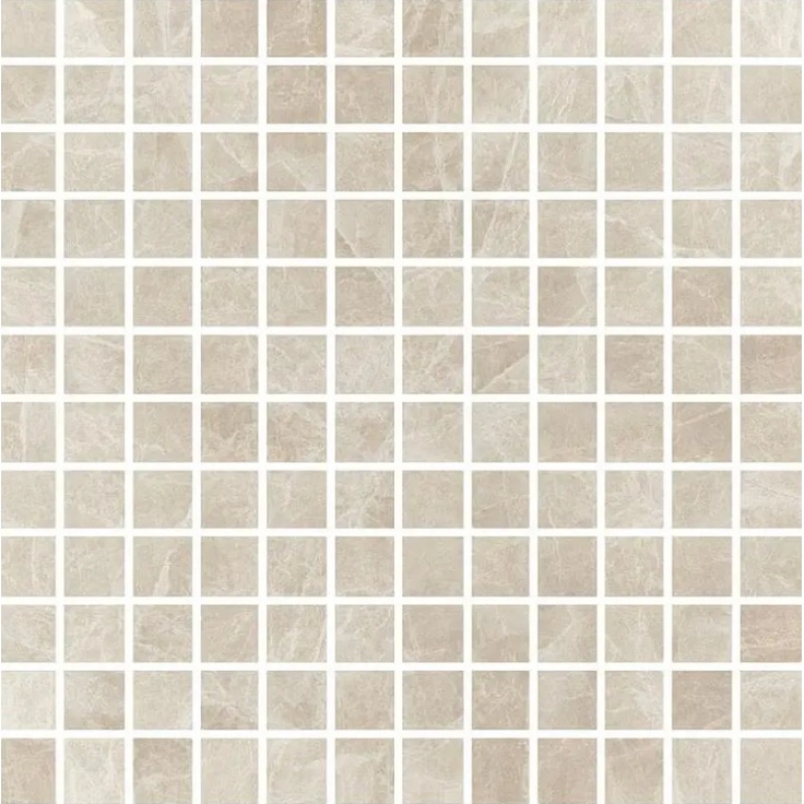 Ceramica Fioranese Marmorea 2 mm6MS1L Oxford Greige 2.5x2.5 Мозаика 30x30 см, Италия, под мозаику - фото 1