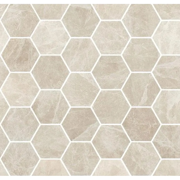 Ceramica Fioranese Marmorea 2 mm6MS3L Esagoni Oxford Greige Мозаика 30x30 см, Италия, под мозаику - фото 1