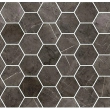 Ceramica Fioranese Marmorea 2 mm8MS3L Esagoni Amani Grey Мозаика 30x30 см, Италия, под мозаику - фото 1 - фото 1