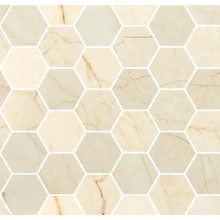 Ceramica Fioranese Marmorea 2 mm9MS3L Esagoni Crema Avorio Мозаика 30x30 см, Италия, под мозаику - фото 1 - фото 1