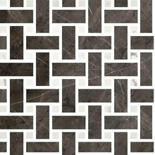 Ceramica Fioranese Marmorea 2 mm8MS4L Intreccio Amani Grey Мозаика 30x30 см, Италия, под мозаику - фото 1 - фото 1