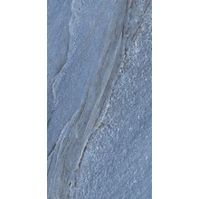 Ceramica Fioranese Marmorea Intensa M5366LR Azul Bahia Polished Керамогранит 30x60 см, Италия, под мрамор - фото 1 - фото 1