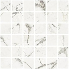 Ceramica Fioranese Marmorea Intensa M51MS5L Bianco Luce Polished Мозаика 30x30 см, Италия, под мозаику - фото 1 - фото 1