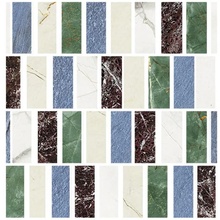 Ceramica Fioranese Marmorea Intensa M5MS3L Mix Polished Мозаика 30x30 см, Италия, под мозаику - фото 1 - фото 1