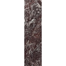 Ceramica Fioranese Marmorea Intensa M5734LR Rosso Levanto Polished Керамогранит 7,3x30 см, Италия, под мрамор - фото 1 - фото 1
