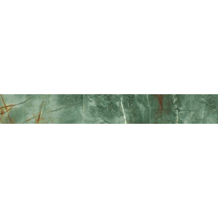 Ceramica Fioranese Marmorea Intensa M5B758R Battiscopa Emerald Dream Nat Плинтус 7,5x74 см, Италия, под мрамор - фото 1 Ceramica Fioranese Marmorea Intensa M5B758R Battiscopa Emerald Dream Nat Плинтус 7,5x74 см, Италия, под мрамор - фото 1