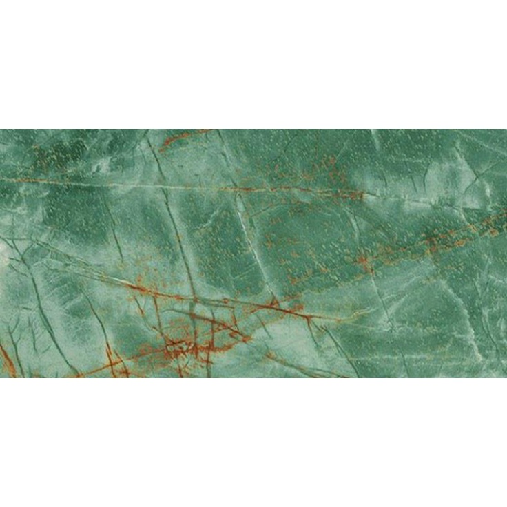Ceramica Fioranese Marmorea Intensa M5718LR Emerald Dream Lev Rett Керамогранит 74x148 см, Италия, под мрамор - фото 1