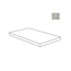 Ceramica Fioranese Montpellier MP3GASE Angolare Sx Cenere Esterno Угловая ступень 30,2x60,4 см, Италия, под камень  - фото 1