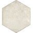 Ceramica Fioranese Petite CF202EX Avorio Esagona Natural Керамогранит 22x25 см, Италия, под камень  - фото 1