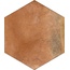 Ceramica Fioranese Petite CF205EX Cotto Esagona Natural Керамогранит 22x25 см, Италия, под камень  - фото 1