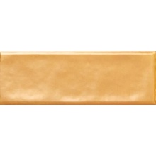 Ceramica Fioranese Petite CF269L Brick Ocra Glossy Настенная плитка 6,4x20 см, Италия, под кирпич  - фото 1 - фото 1