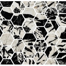 Ceramica Fioranese Prestige M37MS1L Exa Black Antique Pol Мозаика 30x30 см, Италия, под мозаику - фото 1 - фото 1