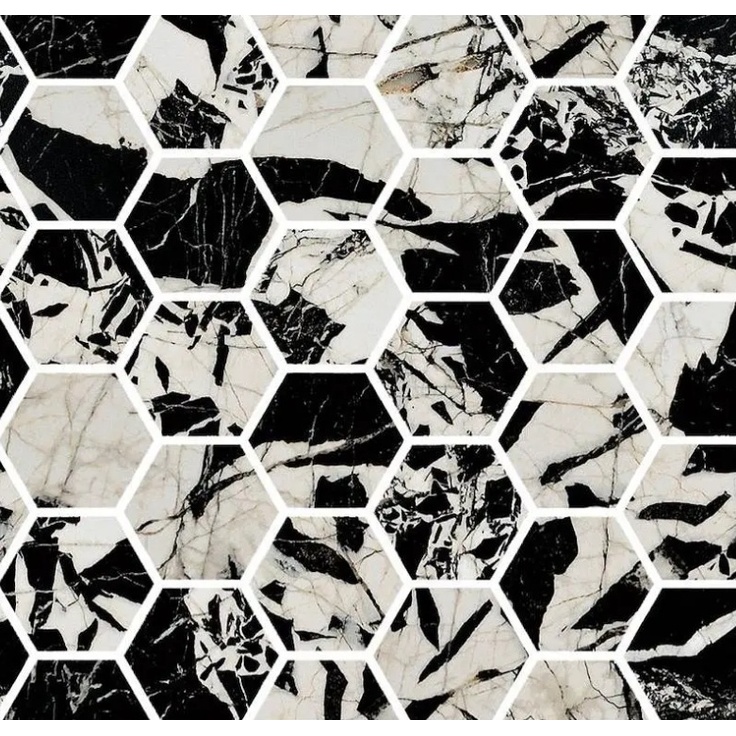 Ceramica Fioranese Prestige M37MS1L Exa Black Antique Pol Мозаика 30x30 см, Италия, под мозаику - фото 1 Ceramica Fioranese Prestige M37MS1L Exa Black Antique Pol Мозаика 30x30 см, Италия, под мозаику - фото 1