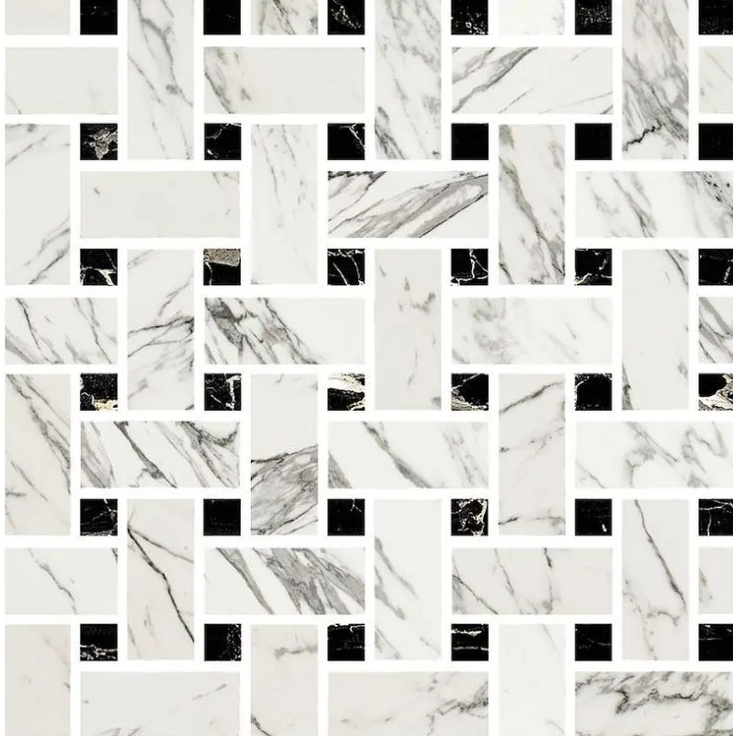 Ceramica Fioranese Prestige M31MS2L Weave Statuarietto Pol Мозаика 30x30 см, Италия, под мозаику - фото 1 Ceramica Fioranese Prestige M31MS2L Weave Statuarietto Pol Мозаика 30x30 см, Италия, под мозаику - фото 1