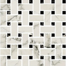 Ceramica Fioranese Prestige M33MS2L Weave Arabescato Pol Мозаика 30x30 см, Италия, под мозаику - фото 1 - фото 1