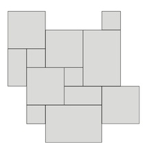 Ceramica Fioranese Senzatempo TT2MD Beige Moduladre Мозаика 40,8x40,8 см, Италия, под мозаику - фото 1 - фото 1