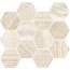 Ceramica Fioranese Senzatempo TT1MS3R Exa Avorio Мозаика 23x27 см, Италия, под мозаику - фото 1