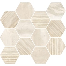 Ceramica Fioranese Senzatempo TT1MS3R Exa Avorio Мозаика 23x27 см, Италия, под мозаику - фото 1 - фото 1
