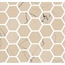Ceramica Fioranese Sound of Marbles M42MS1L Exa Beige Antico Pol Мозаика 30x30 см, Италия, под мозаику - фото 1