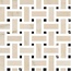 Ceramica Fioranese Sound of Marbles M44MS2L Weave Rosa Cipria Pol Мозаика 30x30 см, Италия, под мозаику - фото 1