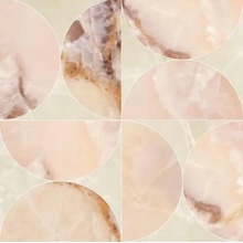 Ceramica Fioranese Unica UI4MS1L Micro Misty Rose Декор 89x89 см, Италия, под мрамор - фото 1 - фото 1