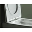CeramicaNova K-1801/1802/3001/3003 С микролифтом Белая глянцевая Крышка-сиденье 42x36,5x3 см, Италия - фото 3