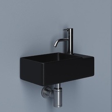 CeramicaNova Element CN5045 Черная матовая R 40 Раковина 22x40x12,5 см, Италия - фото 1 - 2 CeramicaNova Element CN5045 Черная матовая R 40 Раковина 22x40x12,5 см, Италия - фото 1 - фото 2