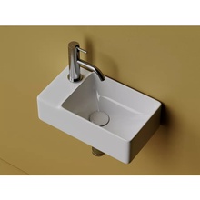 CeramicaNova Element CN5046 Белая глянцевая L 40 Раковина 22x40x12,5 см, Италия - фото 1 - 2 CeramicaNova Element CN5046 Белая глянцевая L 40 Раковина 22x40x12,5 см, Италия - фото 1 - фото 2