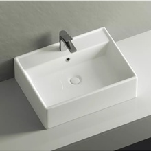 CeramicaNova Element CN6046 Белая глянцевая 59 Раковина 45x59x16 см, Италия - фото 1 - 3 CeramicaNova Element CN6046 Белая глянцевая 59 Раковина 45x59x16 см, Италия - фото 1 - фото 3