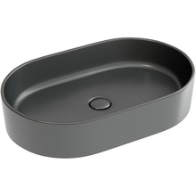 CeramicaNova Element CN6048MDH Темный антрацит матовый 61 Раковина 38,5x60,8x12,2 см, Италия - фото 1 CeramicaNova Element CN6048MDH Темный антрацит матовый 61 Раковина 38,5x60,8x12,2 см, Италия - фото 1 - фото 1