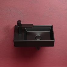 CeramicaNova Element CN6051RMB Черная матовая R 41 Раковина 21,7x40,7x10 см, Италия - фото 1 - фото 4