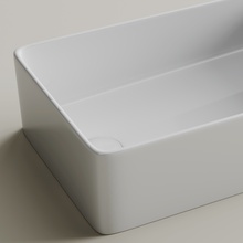 CeramicaNova Element CN5050 Белый 49 Раковина 30,5x48,5x13,5 см, Италия - фото 1 - фото 4