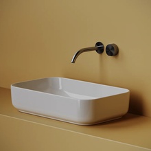 CeramicaNova Element CN5044 Белый 60 Раковина 37,5x60,5x14,5 см, Италия - фото 1 - фото 4