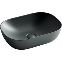 CeramicaNova Element CN6009MDH Тёмный антрацит матовый 45 Раковина 32,5x45,5x13,5 см, Италия - фото 1 - фото 1
