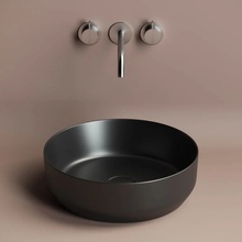 CeramicaNova Element CN6022MB Чёрный матовый 39 Раковина 39x39x12 см, Италия - фото 1 - фото 3