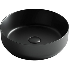 CeramicaNova Element CN6022MB Чёрный матовый 39 Раковина 39x39x12 см, Италия - фото 1 - фото 1