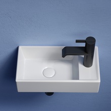 CeramicaNova Element CN6051L L Белый 41 Раковина 21,7x40,7x10 см, Италия - фото 1 - 3 CeramicaNova Element CN6051L L Белый 41 Раковина 21,7x40,7x10 см, Италия - фото 1 - фото 3