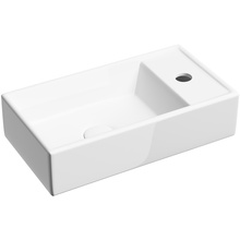 CeramicaNova Element CN6051L L Белый 41 Раковина 21,7x40,7x10 см, Италия - фото 1 CeramicaNova Element CN6051L L Белый 41 Раковина 21,7x40,7x10 см, Италия - фото 1 - фото 1