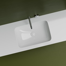 CeramicaNova Element CN7018 Белый 54 Раковина 36x54x19 см, Италия - фото 1 - 2 CeramicaNova Element CN7018 Белый 54 Раковина 36x54x19 см, Италия - фото 1 - фото 2